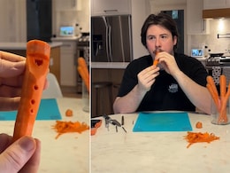 Wait, What? Man Crafts Flute Out Of Carrot In Viral Video Wait, What? Man Crafts Flute Out Of Carrot In Viral Video