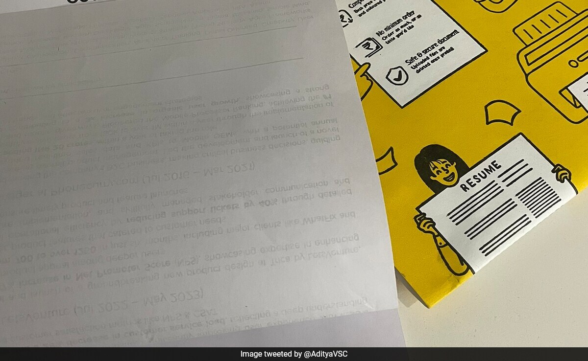 Job Applicant Sends Resume And Cover Letter Through Blinkit: ''The Hustle Is Real'' - Vimarsana News