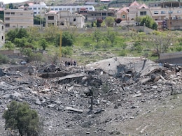 Hezbollah Says Launches Dozens Of Rockets At Israeli Base In Retaliation Hezbollah Says Launches Dozens Of Rockets At Israeli Base In Retaliation