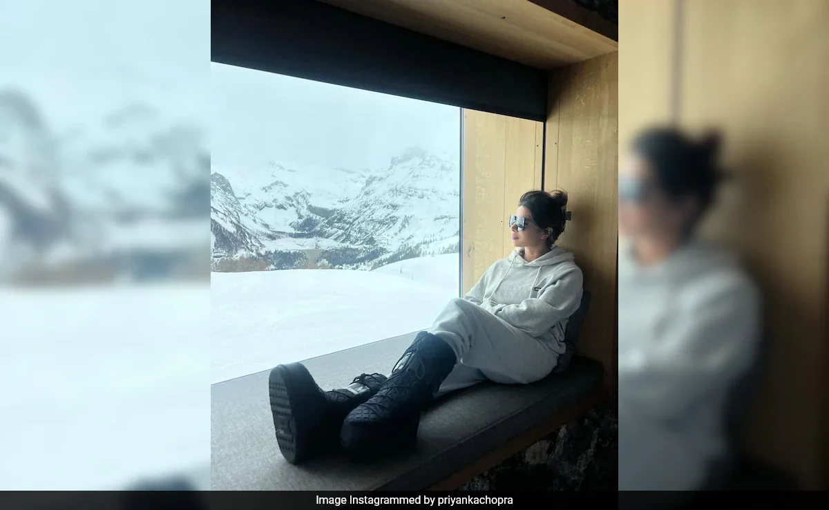 The Stunning View From Priyanka Chopra's Swiss Album