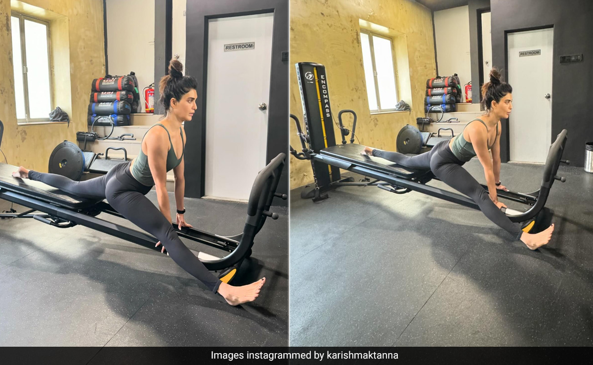 Karishma Tanna Stretches Right Into The Weekend With An Intensive Yoga Workout