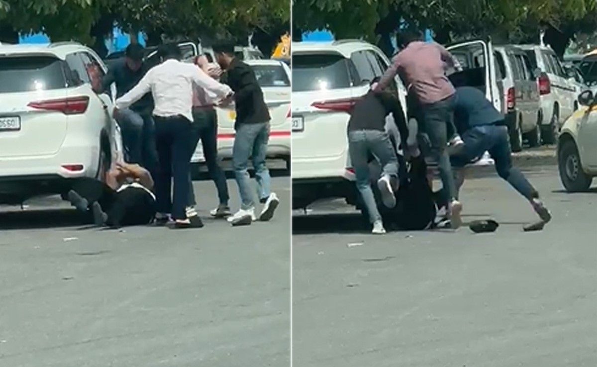 नोएडा में एमिटी यूनिवर्सिटी के छात्रों की गुंडागर्दी, लड़के को लात-घूसों से पीटा