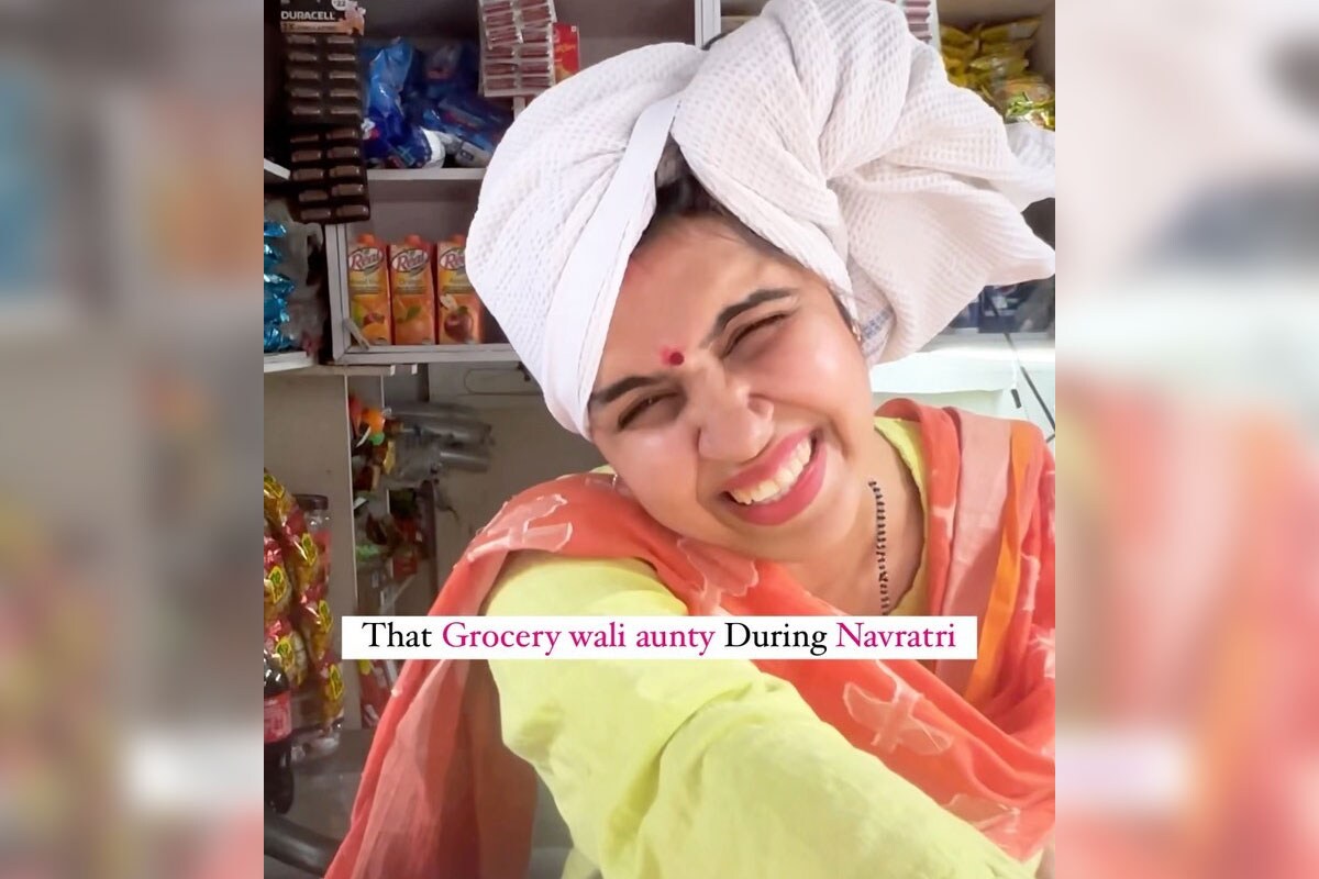 Shirin Sewani Hilariously Mimics Grocery Wali Aunty During Navratri