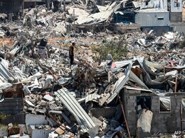 Humanitarian Crisis Caused By Israel-Hamas Conflict Unacceptable: India Humanitarian Crisis Caused By Israel-Hamas Conflict Unacceptable: India