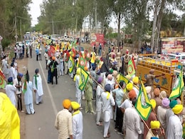 BJP Poll Candidates Face Farmers' Protest In Punjab During Campaigning BJP Poll Candidates Face Farmers' Protest In Punjab During Campaigning