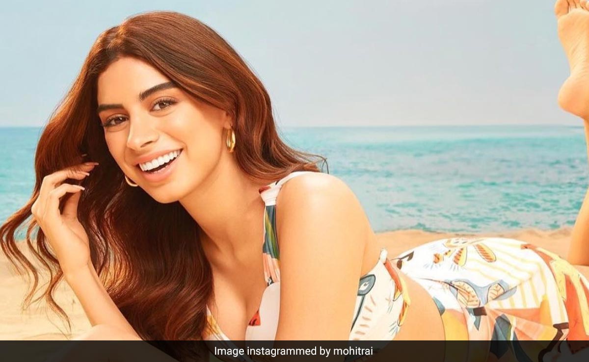 Khushi Kapoor In A Printed Shivan And Narresh Floral Co-Ord Set Looks <i>Cool For The Summer</i>