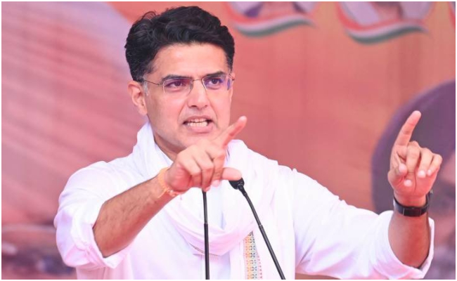 Sachin Pilot Seeks Poll Body Action Against BJP MLA Over "Conversion" Remark