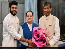 Ending Buzz Of Rift, Pashupati Paras meets BJP Chief, Says Will Back NDA Ending Buzz Of Rift, Pashupati Paras meets BJP Chief, Says Will Back NDA