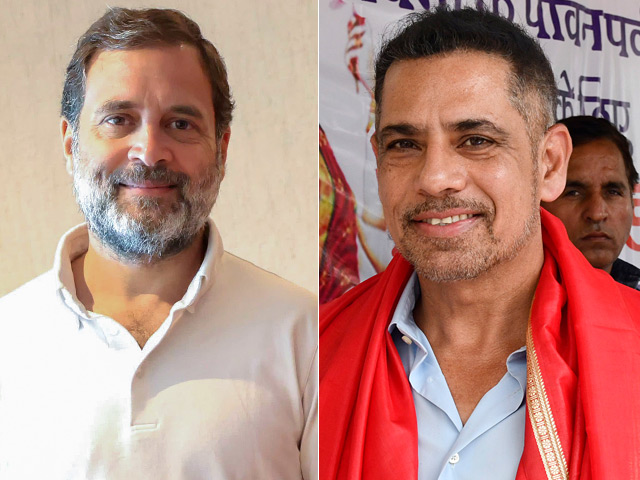 Rahul Gandhi Non-Committal, Robert Vadra Eager: Congress Suspense Over Amethi Seat Continues