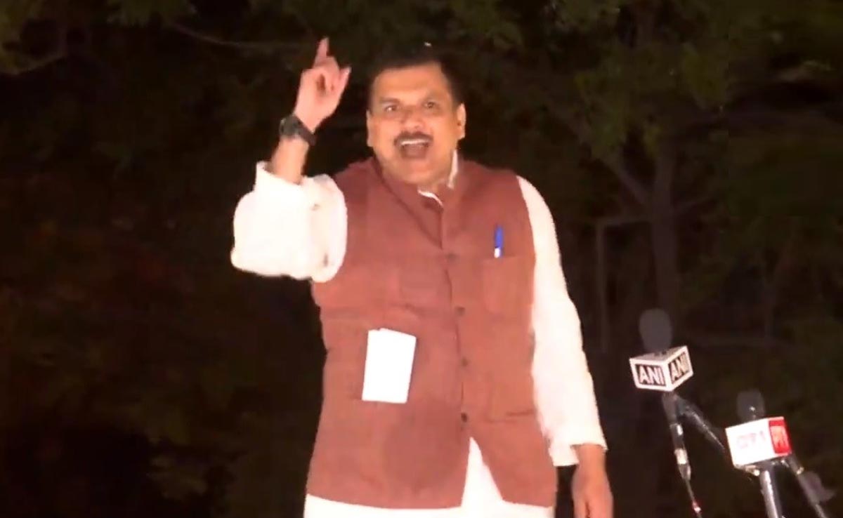 BJP Wants Arvind Kejriwal's Resignation To Stop Free Water, Electricity: Sanjay Singh