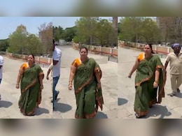 अंगावर फाटकी साडी नेसून उमेदवारी अर्ज, 'तिनं' असं का केलं?