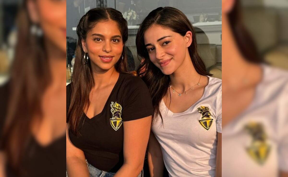 Meet Kolkata Knight Riders' Cheer Squad At IPL Match On Sunday - BFFs Suhana Khan And Ananya Panday