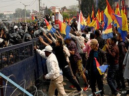 Nepal Police Fire Tear Gas, Clash With Pro-Monarchy Protesters Nepal Police Fire Tear Gas, Clash With Pro-Monarchy Protesters