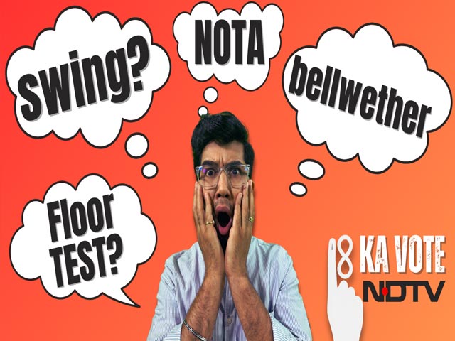Election Vocabulary For Young Voters | #NDTV18KaVote