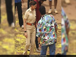 <i>Singham Again</i>: Pregnant Deepika Padukone Spotted On Shoot <i>Singham Again</i>: Pregnant Deepika Padukone Spotted On Shoot