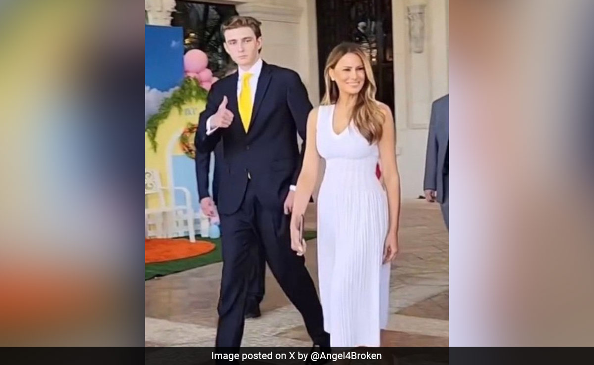 Donald Trump's Youngest Son Barron Named Republican Delegate