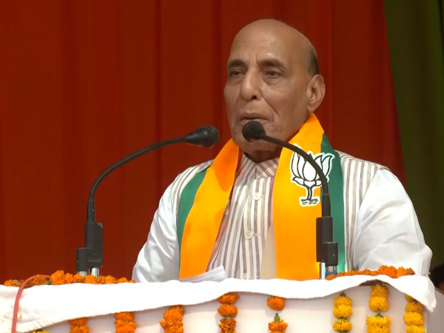"People In Pak-Occupied Kashmir Want To Be With India": Rajnath Singh