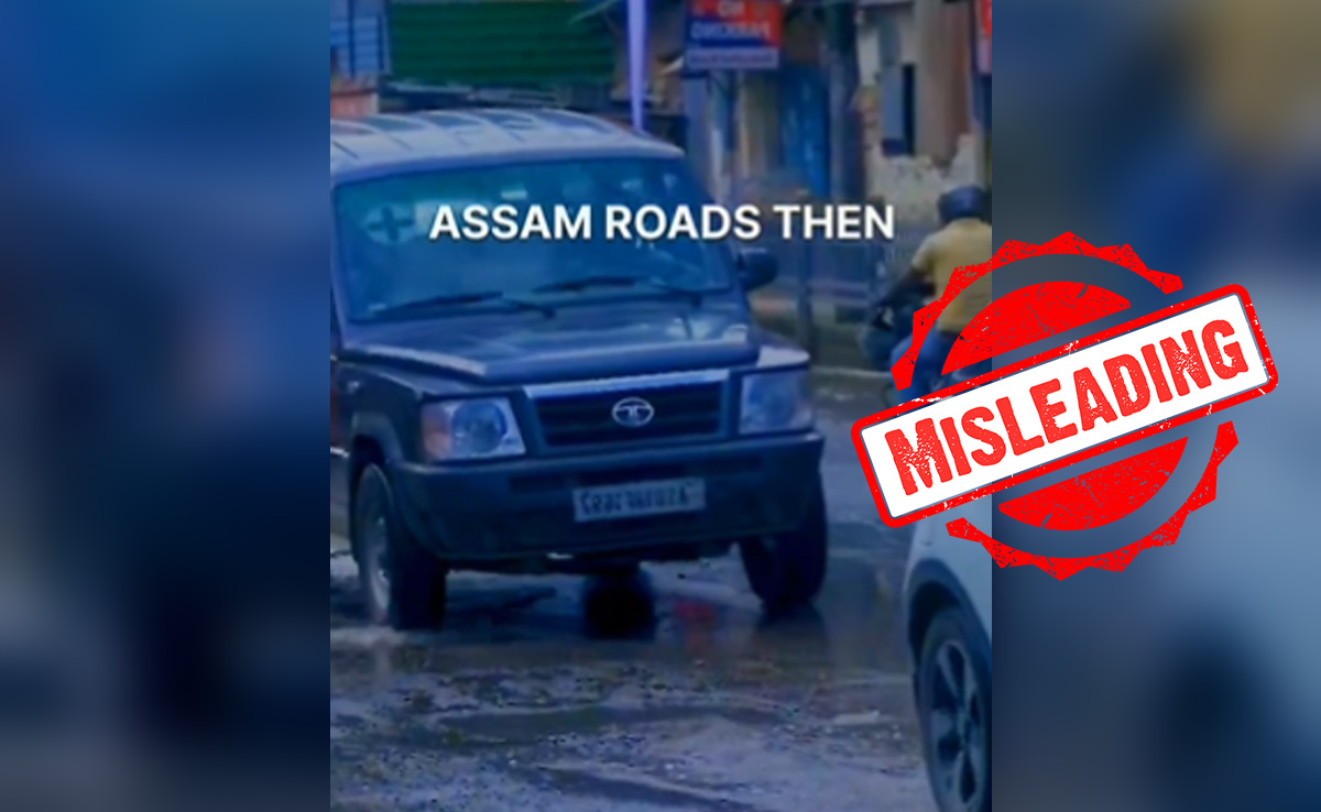 Himanta Sarma's Viral Before-After Assam Roads Video Fact-Checked