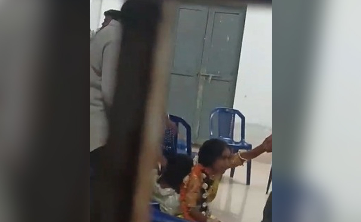 Video: Family Tries To Kidnap Bride, Attacks Guests With Chili Powder