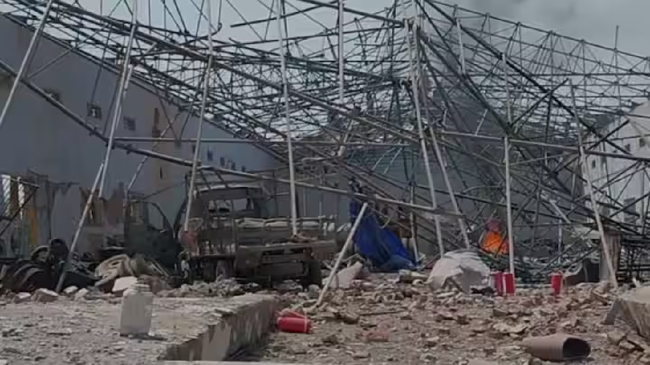 जबलपुर: मेटल कारखाने में जोरदार धमाका, कई लोगों की जान खतरे में