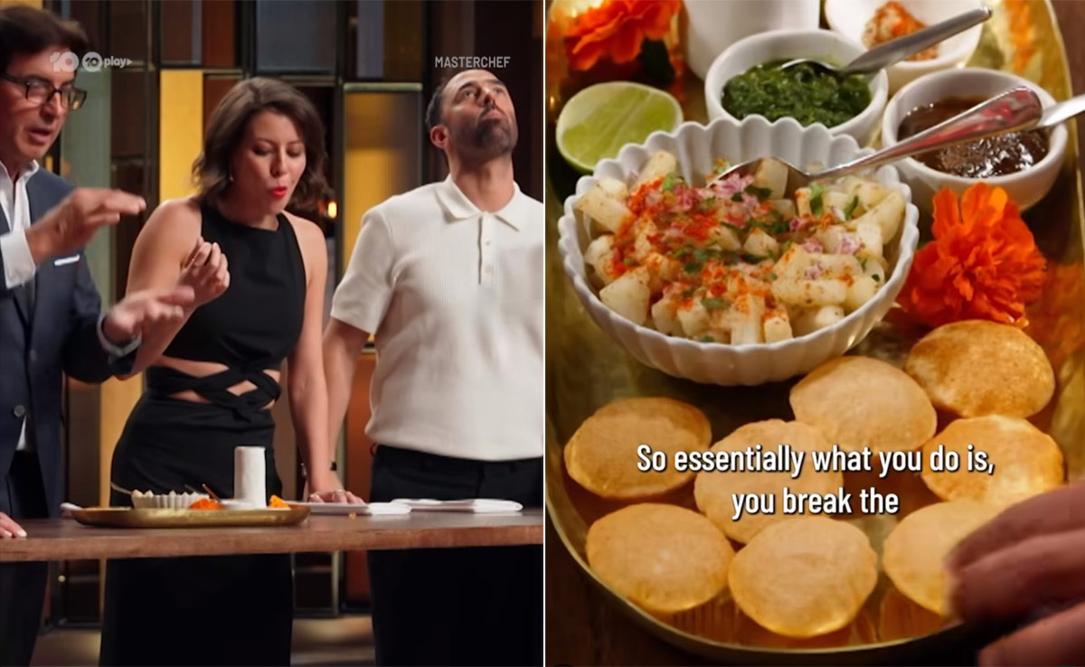 Contestant's Pani Puri Wows Judges On MasterChef Australia, Internet Says It "Unites Us All"
