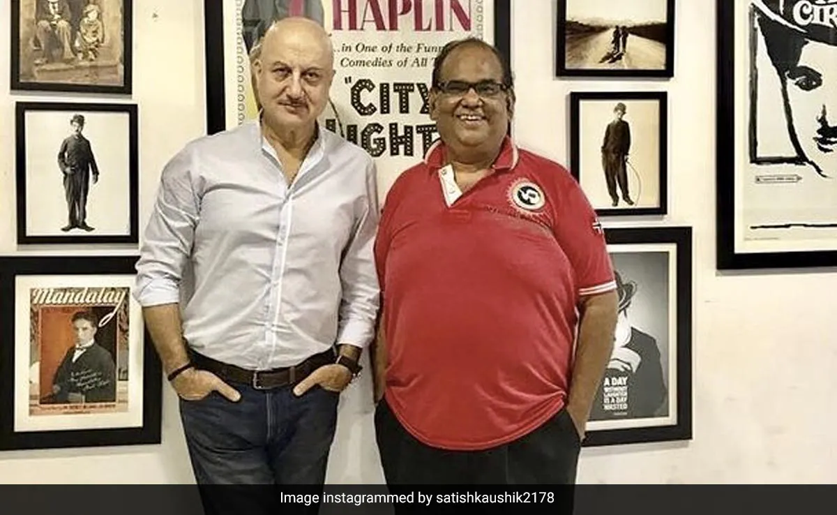 On Satish Kaushik's Birth Anniversary, A Tribute From Best Friend Anupam Kher. It's OK To Cry