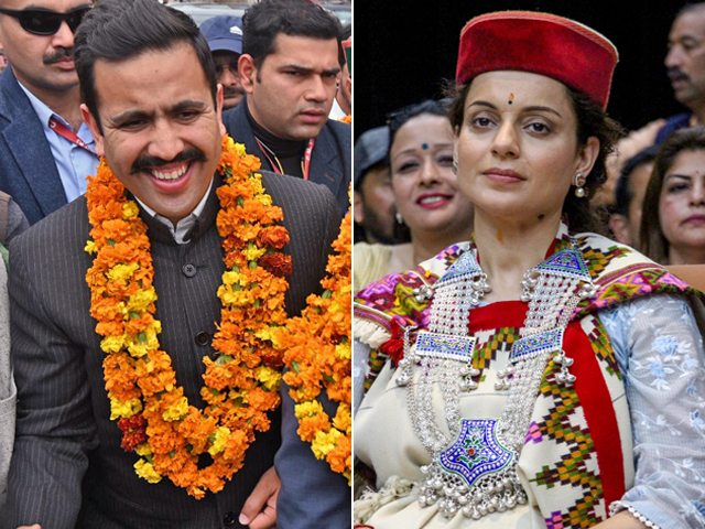 Kangana Ranaut Jabs Vikramaditya Singh In Himachal Rally