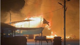 Balotra Fire: बालोतरा की सब्जी मंडी में आग का तांडव, दर्जनों वाहन सहित 40 दुकानें जलकर हुईं राख