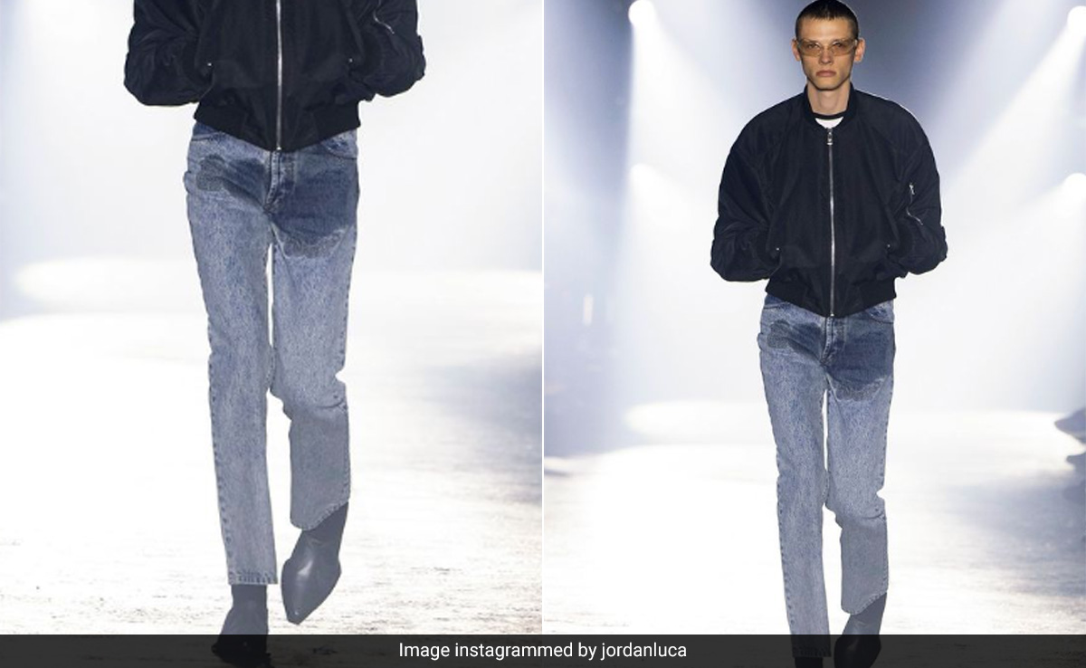 Brand Sells Jeans With "Pee Stain" For Rs 50,000, Internet In Disbelief