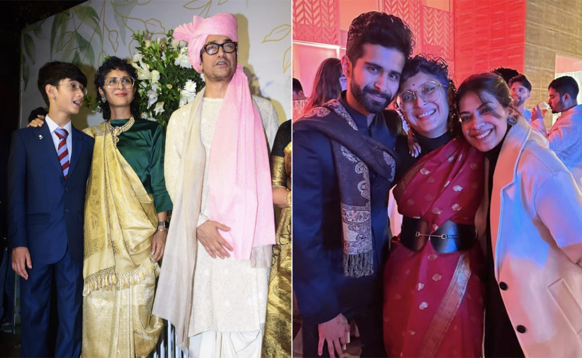 NDTV Exclusive: Kiran Rao Wore Her Mother's "60-Year-Old" Wedding Saree To Aamir Khan's Daughter Ira Khan's Wedding Festivities
