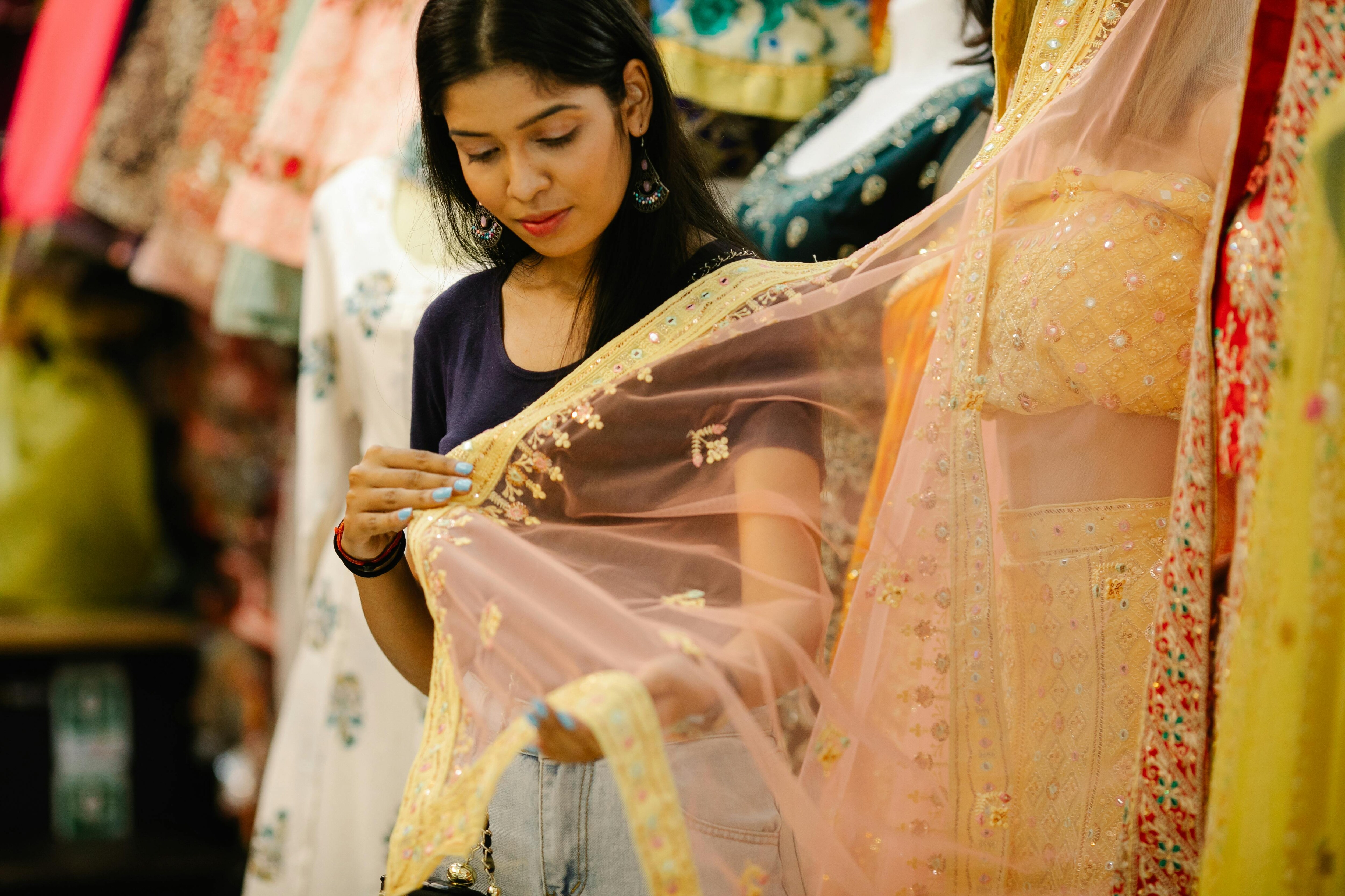 top saree brands on myntra