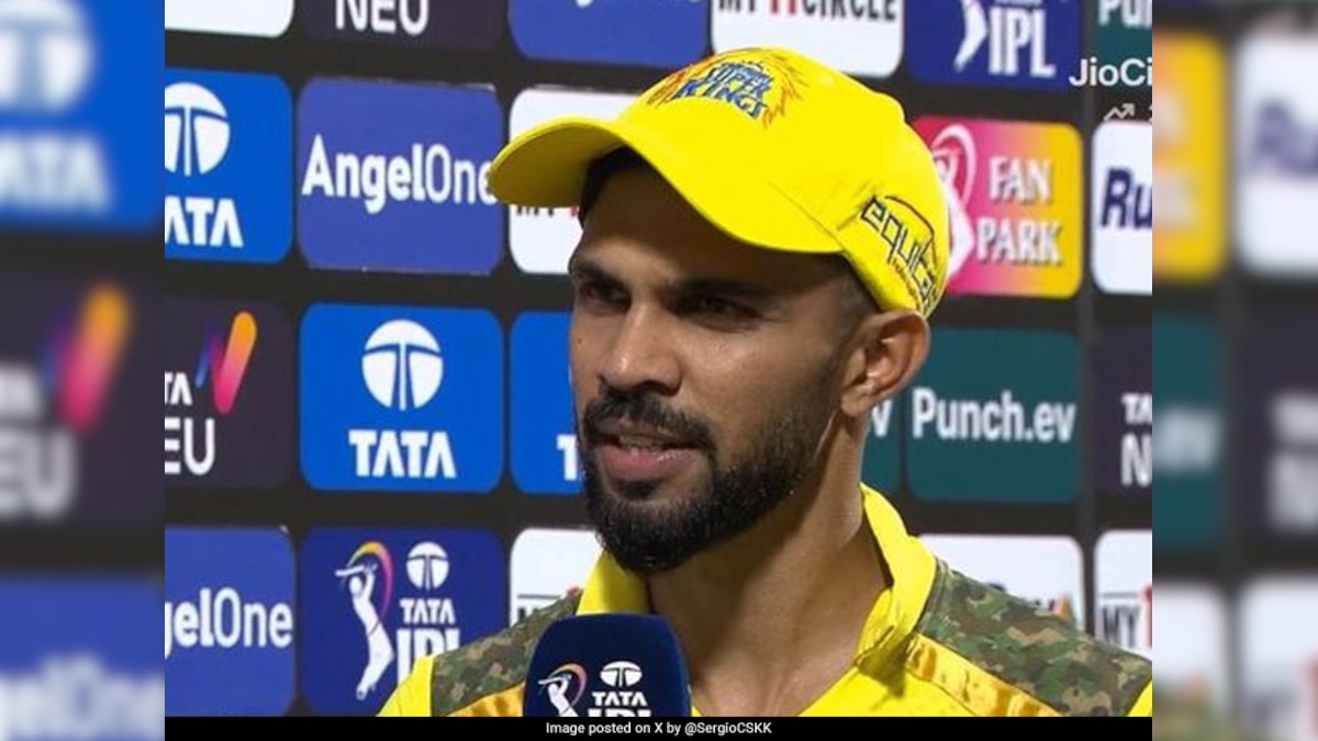 "That Was The Difference": CSK Skipper Ruturaj Gaikwad On Reason Behind Team's Loss Against DC