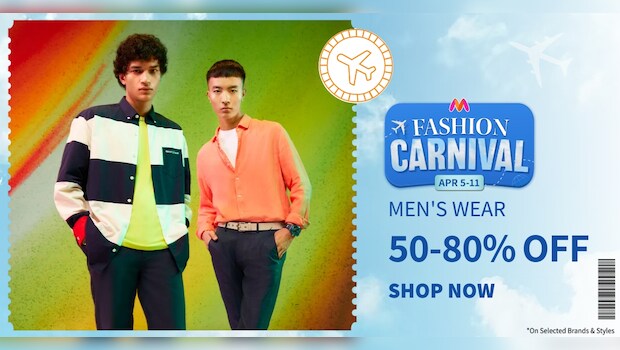 Best Deals On Men's Casual Styles During Myntra Fashion Carnival