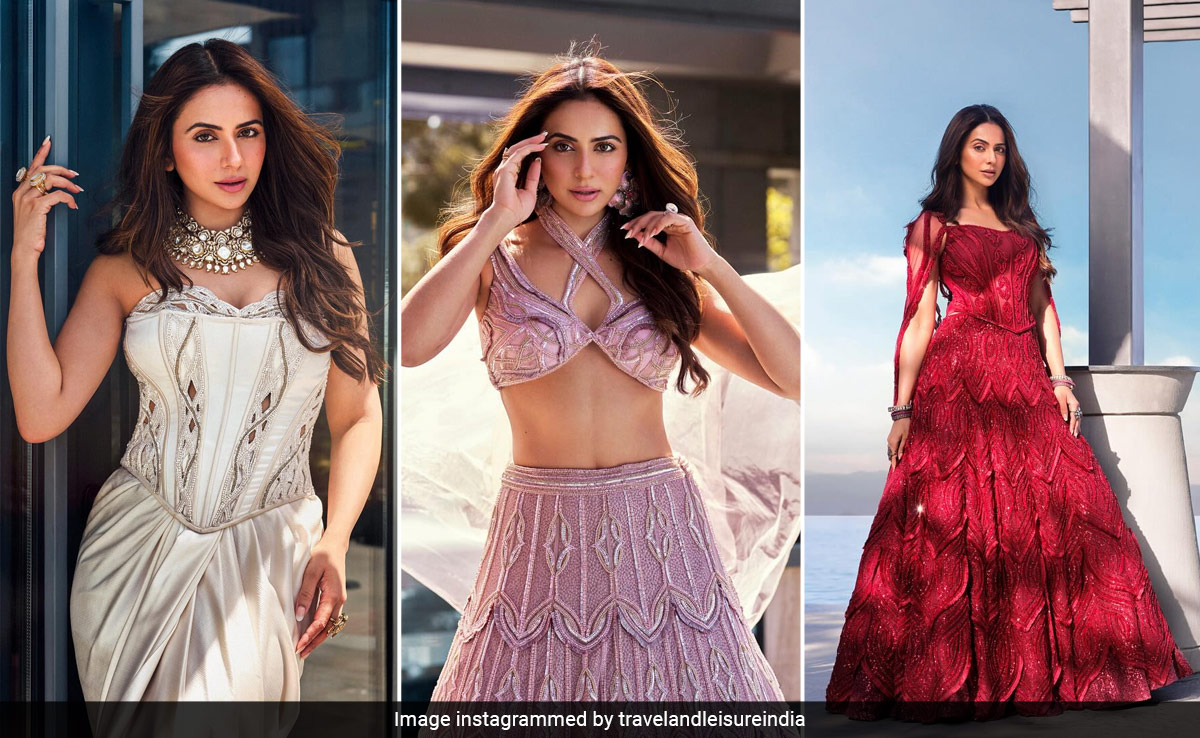 Rakul Preet Singh For A Cover Shot Still Gives Us Springtime Wedding Vibes