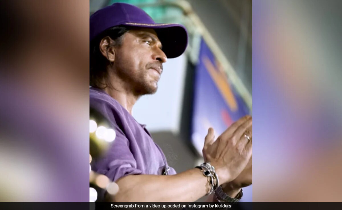 Nothing To See Here, Just Shah Rukh Khan Celebrating KKR's Big Win