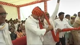 Watch: Sachin Pilot Ties 51-Metre Turban At Rally. 15 Men Hold It Aloft