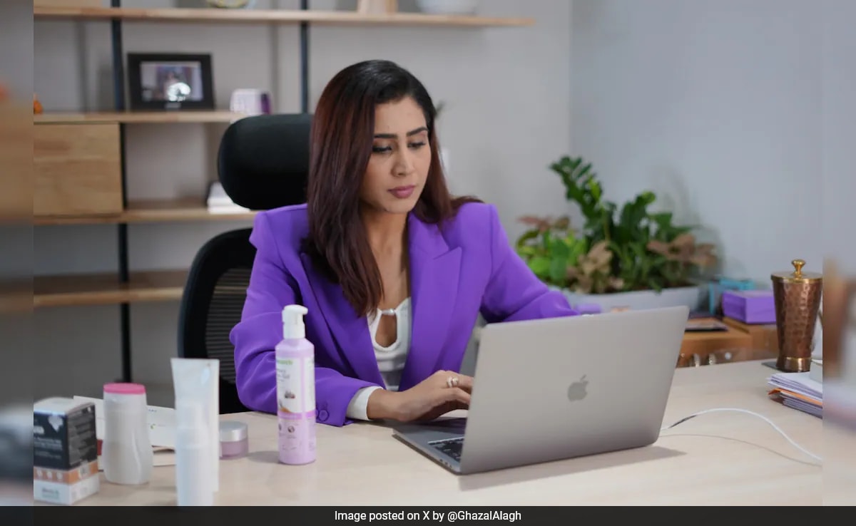 Mamaearth Co-Founder Ghazal Alagh’s “85% Rule” To Build A “Solid” Business