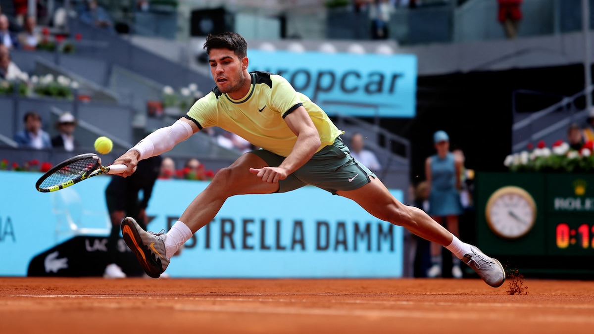 Champion Carlos Alcaraz Passes 'Test Of Fire' To Reach Madrid Open Last 16