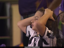 AbRam Khan's Shocked Reaction At Shreyas Iyer's Dismissal Viral. Internet Says, "KKR Runs In Blood" AbRam Khan's Shocked Reaction At Shreyas Iyer's Dismissal Viral. Internet Says, "KKR Runs In Blood"