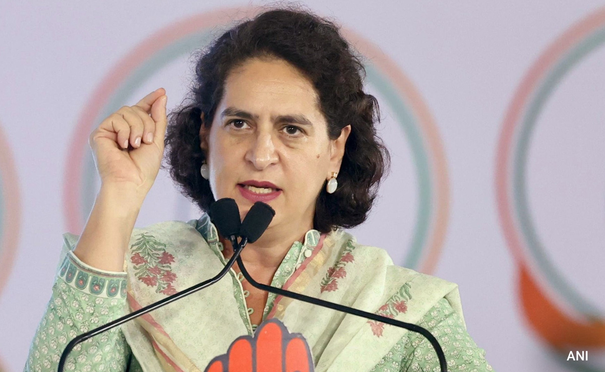"I Brought My Father Home In Pieces": Priyanka Gandhi At Poll Rally