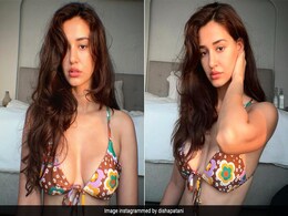 Even When Disha Patani Is "Missing" The Beach, She Continues Setting Style Goals In A Printed Swimsuit Even When Disha Patani Is "Missing" The Beach, She Continues Setting Style Goals In A Printed Swimsuit