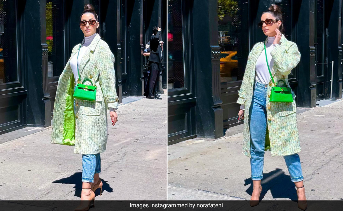 Nora Fatehi Proves That "24 Hours In New York" Is Incomplete Without A Tour Of Times Square