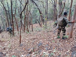 Walk Through The Jungle, Then Gunfire: Footage From Maoist Encounter Site Walk Through The Jungle, Then Gunfire: Footage From Maoist Encounter Site
