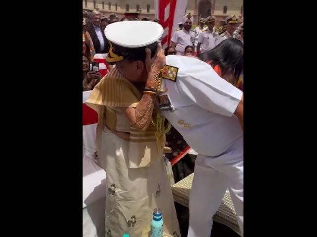 New Navy Chief Admiral Dinesh Kumar Tripathi, His Mother And A Heartwarming Video