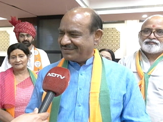 "People Know Them": BJP's Om Birla On Leaders Switching Parties Ahead Of Polls