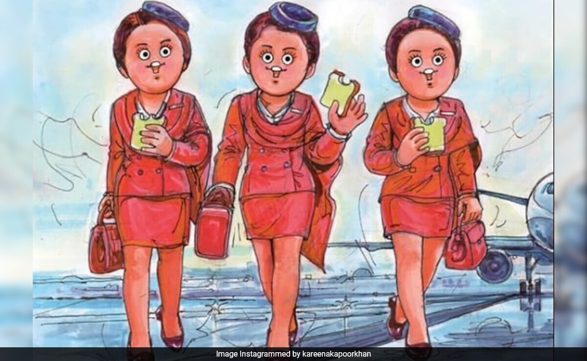 Kareena Kapoor And Kriti Sanon React To Amul's <i>Crew</i> Topical: "Rocking And Rolling"