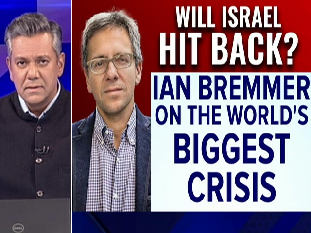 "US, Allies Don't Want Israel To Retaliate": Political Scientist Ian Bremmer to NDTV