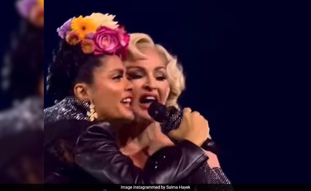 Madonna And Salma Hayek Set The Stage On Fire. Can You Feel The Heat?