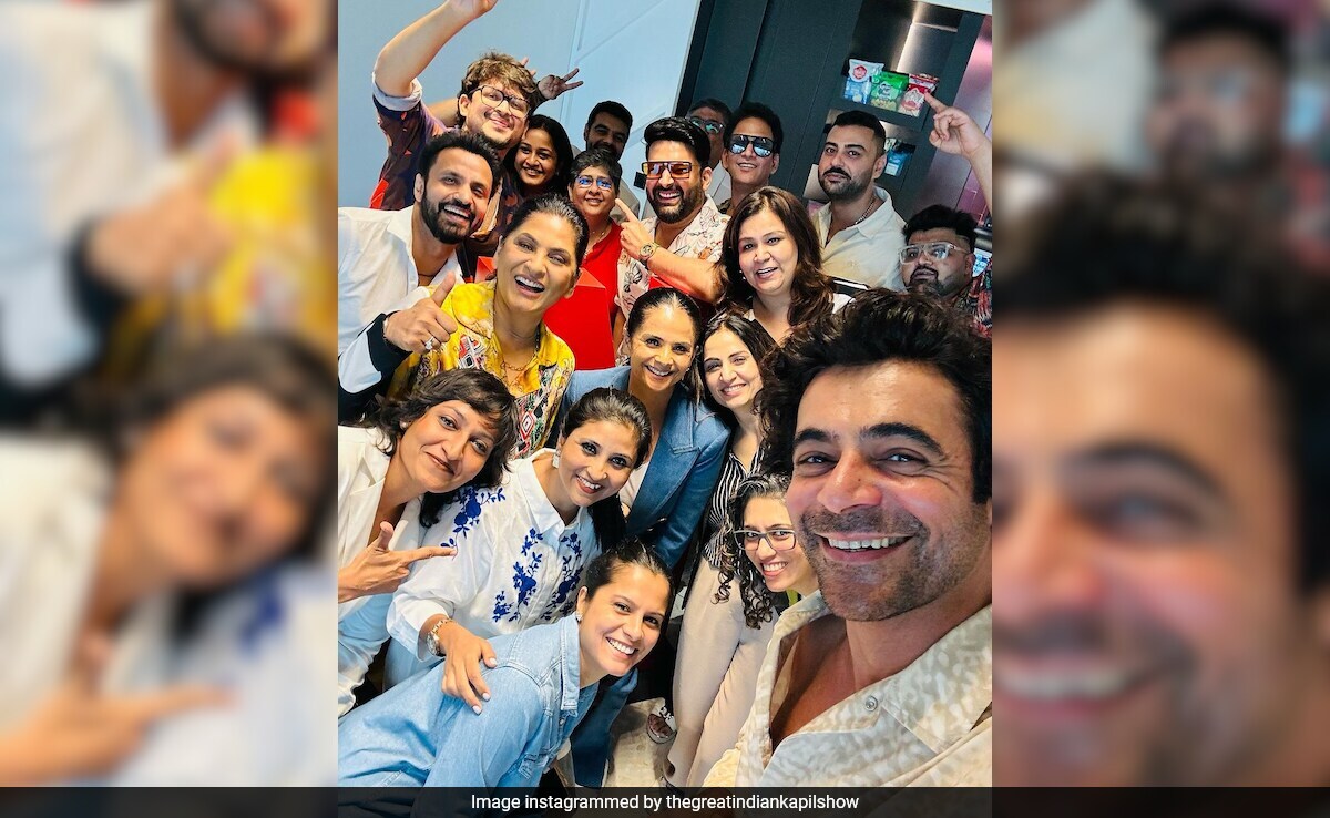 BRB, Busy Checking Out Pics From The Success Party Of <i>The Great Indian Kapil Show</i>