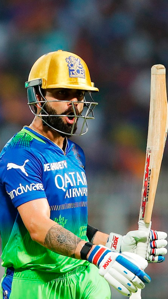 Kohli Achieves Big Feat Despite Loss vs KKR